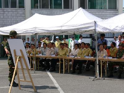 2008 을지연습 화학테러 실제훈련