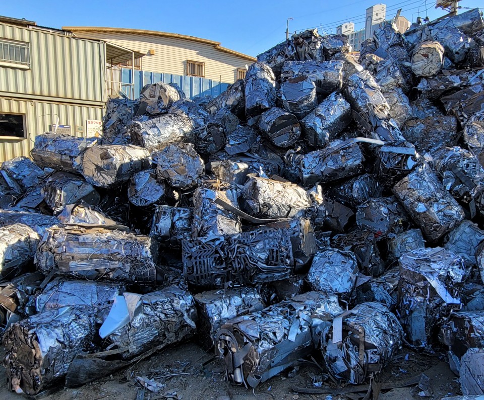 철강제품 생산이 가능한 압축고철