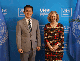 제6차 유엔환경총회 참가국 주요인사 면담