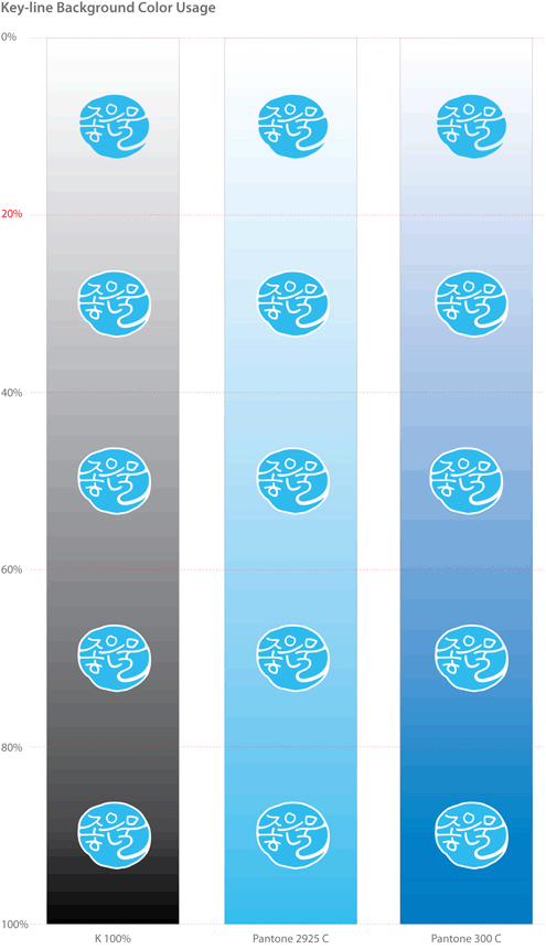 key-line Background Color Usage