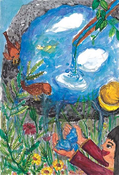 푸른 하늘 맑은 공기 우리의 생명(가작)