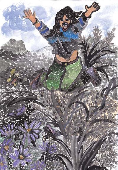 하늘에서 내려본 구름갈대(가작)