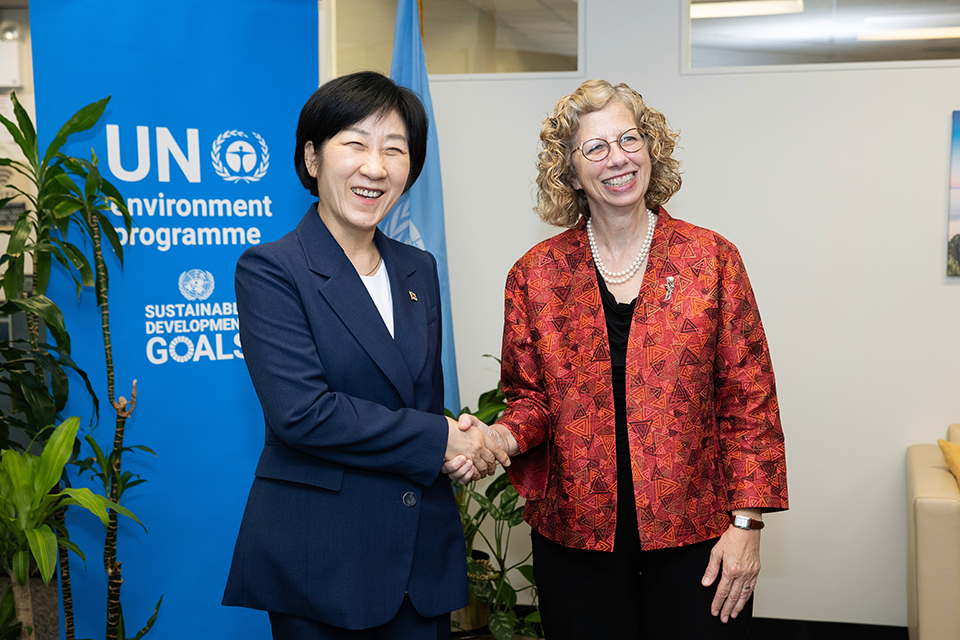 UNEP 사무총장 면담 및 2025년 세계 환경의 날 한국 유치 발표 섬네일 이미지 4
