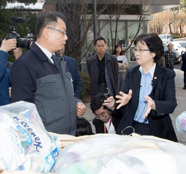 수도권 3개 시도와 폐비닐 수거 대책 영상 회의