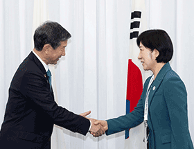 한국·일본 환경장관 양자회담